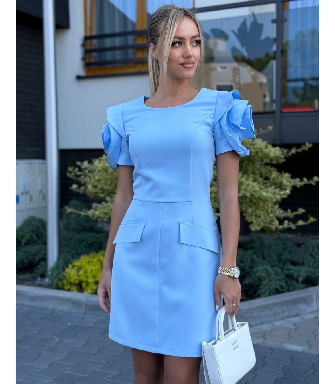 Suknelė "Mia" žydra 
